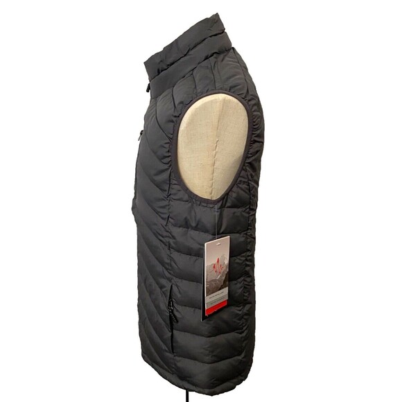 NWT Pulse Puffer Vest Men's XS Boys Youth XL 20 Gray Quilted Ripstop Water Repel - Picture 4 of 15
